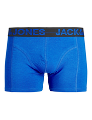 Jack & Jones - JACSETH SOLID TRUNKS 5 PACK BOX - alhaisimmat hinnat - victoria blue - 6