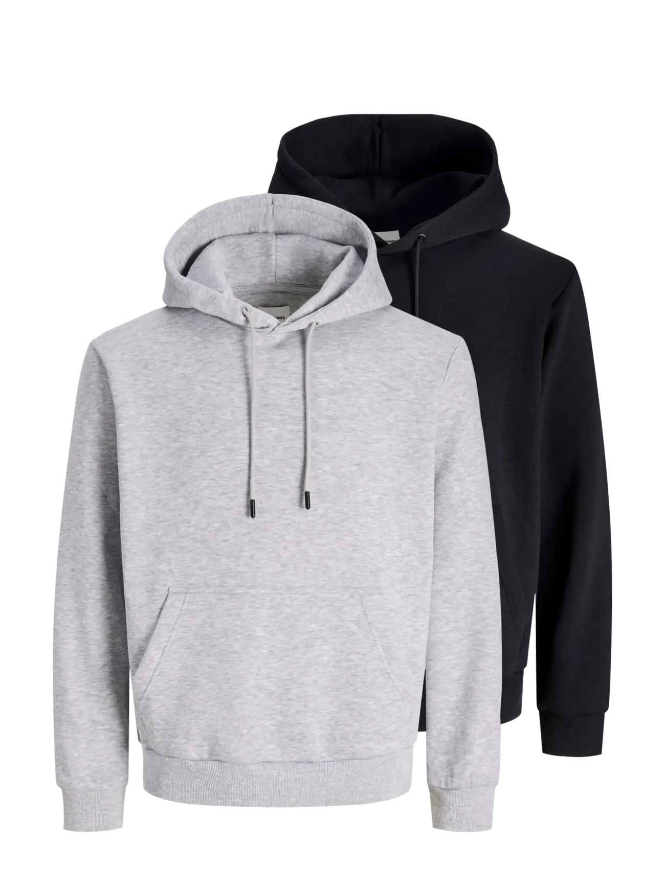 Jack & Jones - JJEBRADLEY SWEAT HOOD 2PK MP - black - 1