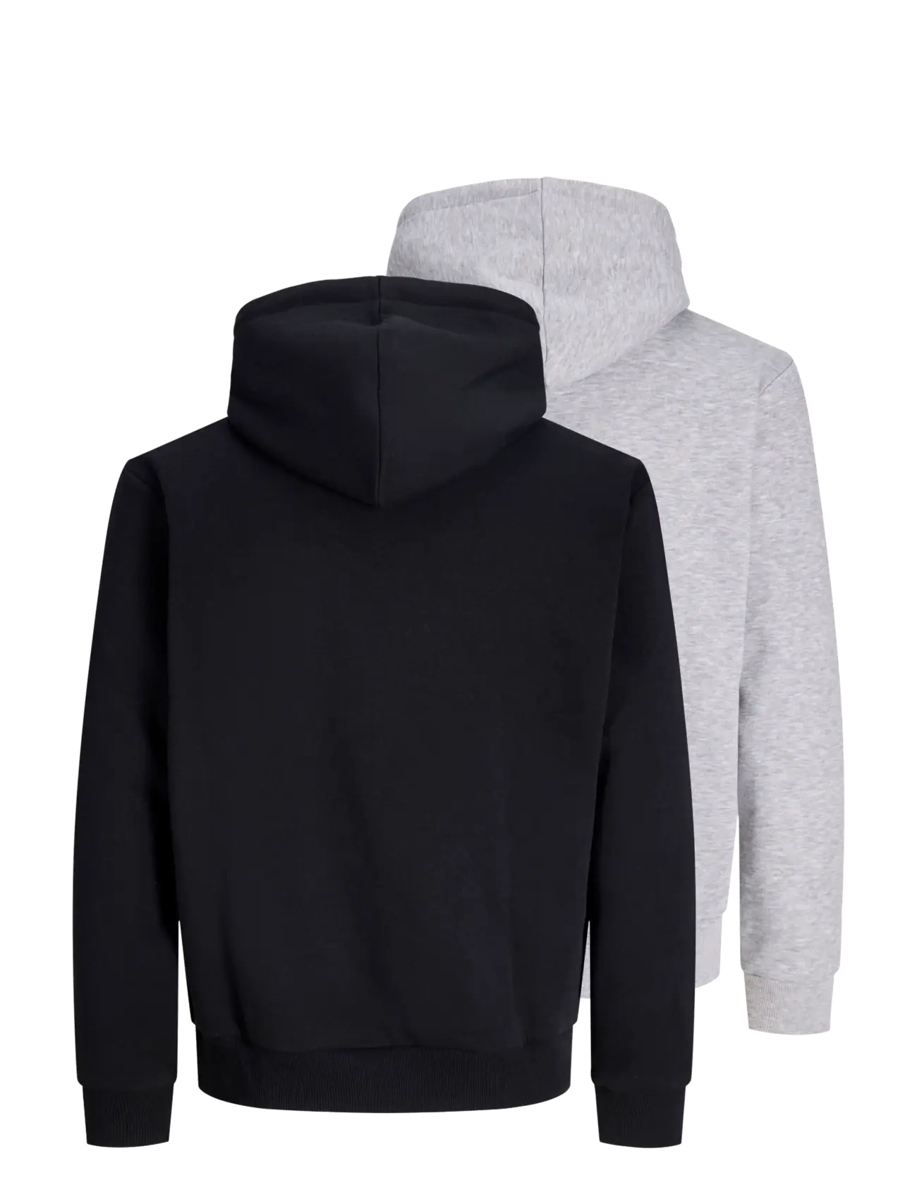 Jack & Jones - JJEBRADLEY SWEAT HOOD 2PK MP - black - 2