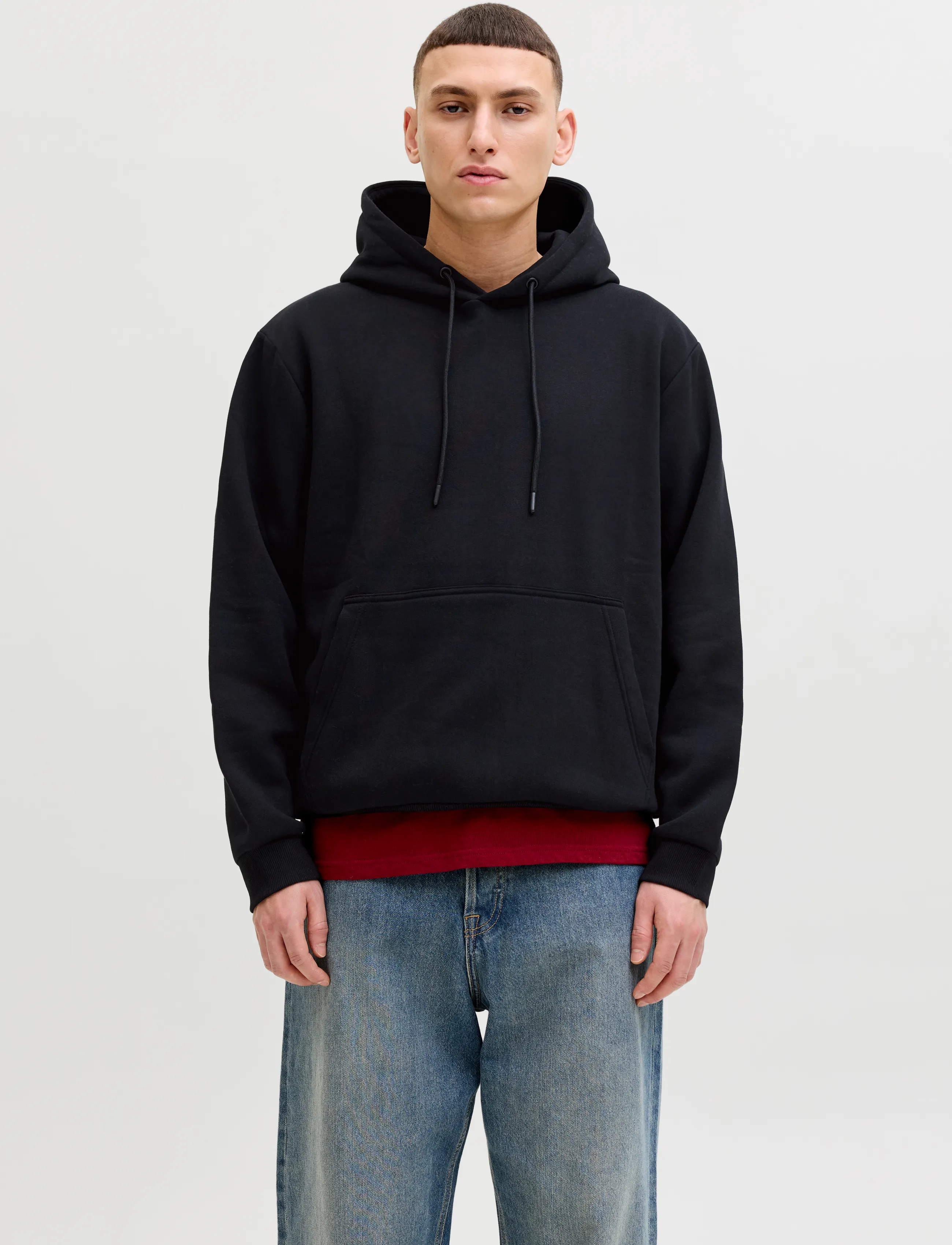 Jack & Jones - JJEBRADLEY SWEAT HOOD 2PK MP - black - 5