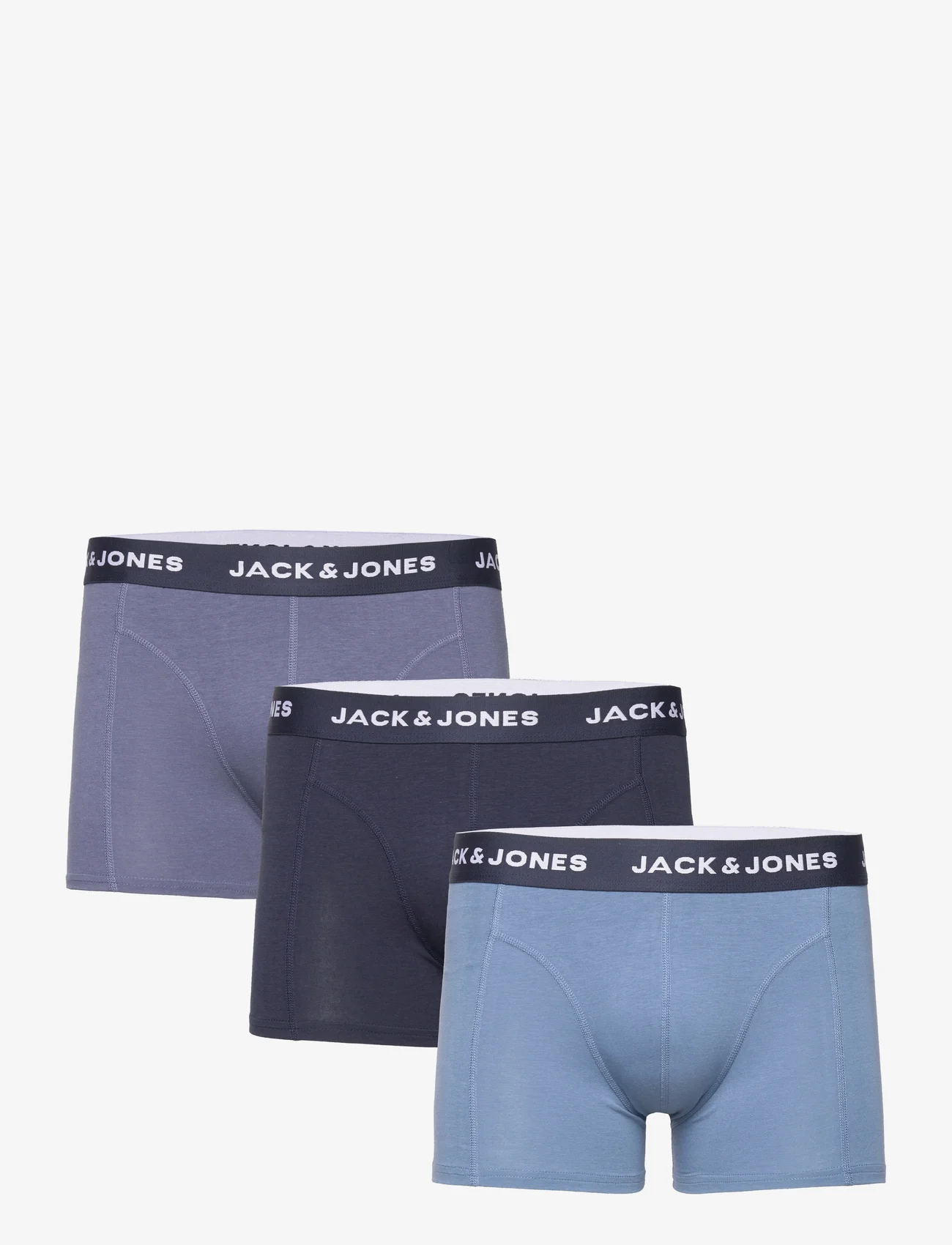 Jack & Jones - JACALASKA BAMBOO TRUNKS 3 PACK - najniższe ceny - navy blazer - 0