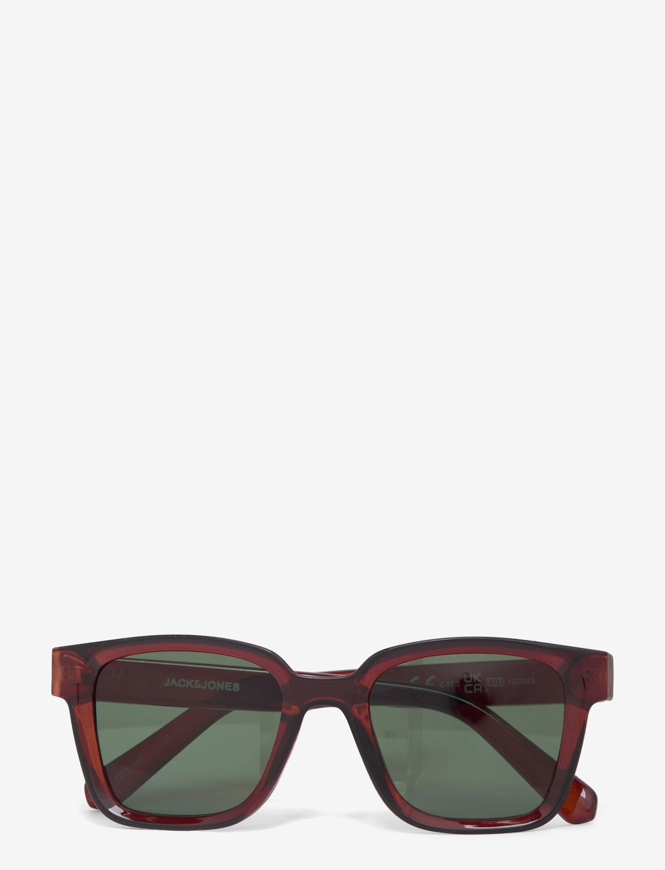 Jack & Jones - JACPONTUS SUNGLASSES NOOS - d-shaped solbriller - brandy brown - 0