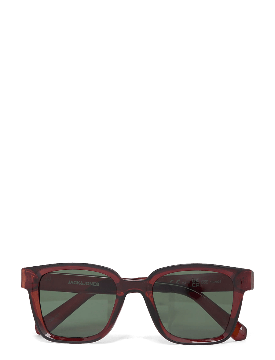 Jack & Jones - JACPONTUS SUNGLASSES NOOS - d-form - brandy brown - 0