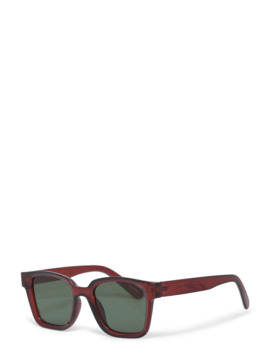 Jack & Jones - JACPONTUS SUNGLASSES NOOS - d-form - brandy brown - 1
