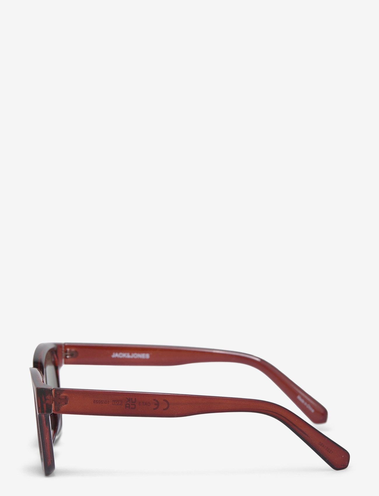 Jack & Jones - JACPONTUS SUNGLASSES NOOS - d-shaped solbriller - brandy brown - 2