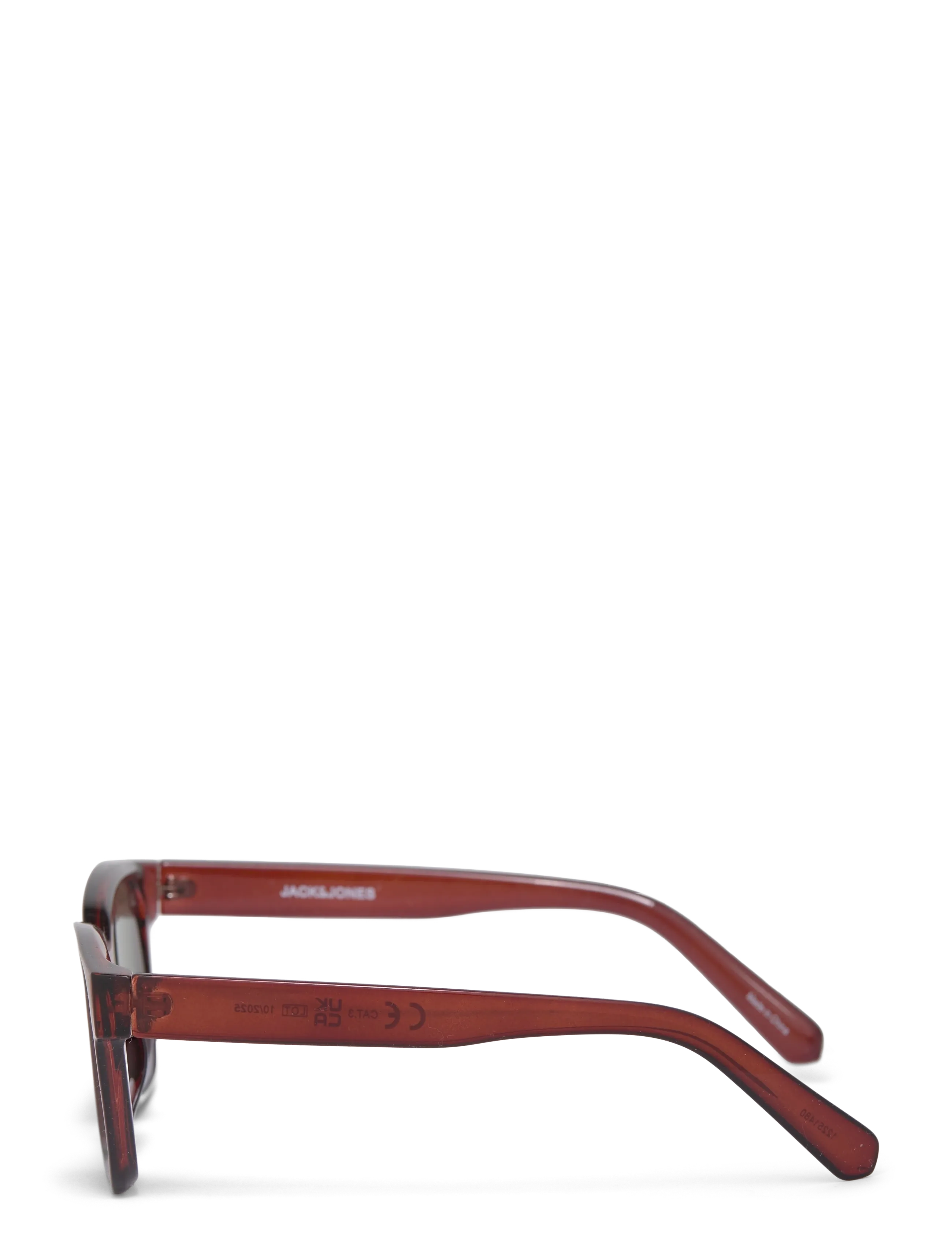 Jack & Jones - JACPONTUS SUNGLASSES NOOS - d-shaped - brandy brown - 2