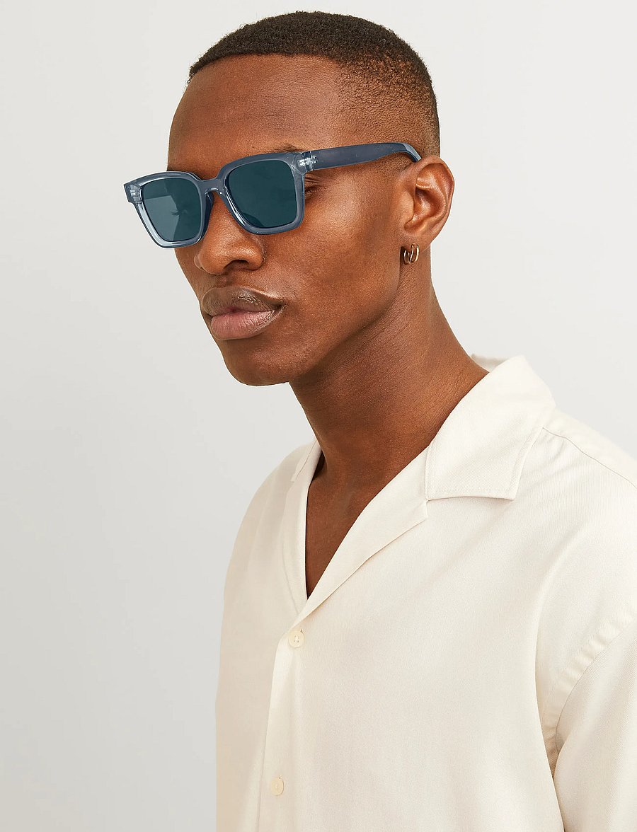Jack & Jones - JACPONTUS SUNGLASSES NOOS - d-shaped - dark grey - 0