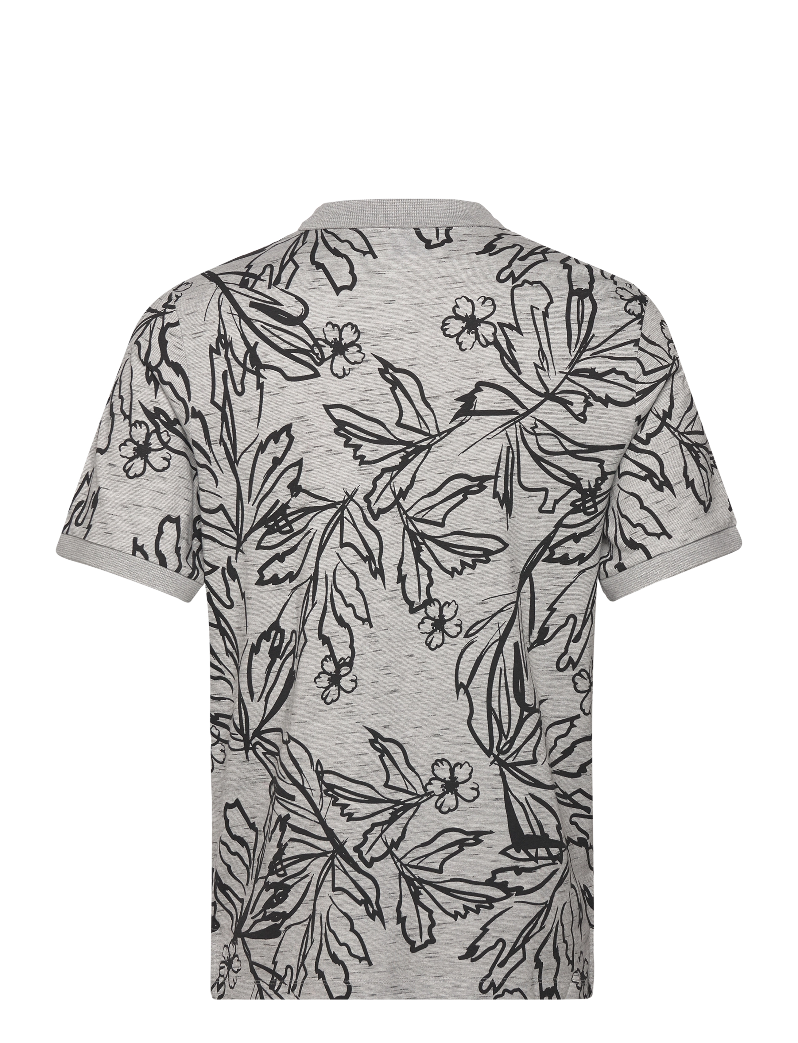 Jack & Jones - JORLAFAYETTE AOP SS POLO - cloud dancer - 1