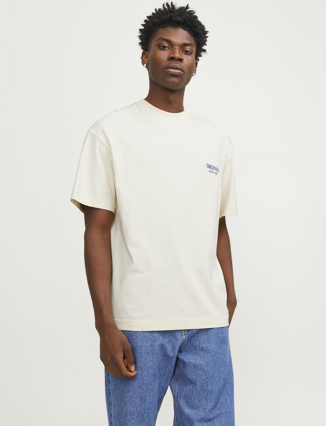 Jack and jones tee ss crew neck best sale