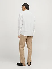 Jack & Jones - JPRCCLAWRENCE LINEN SHIRT L/S SN - linen shirts - bright white - 3