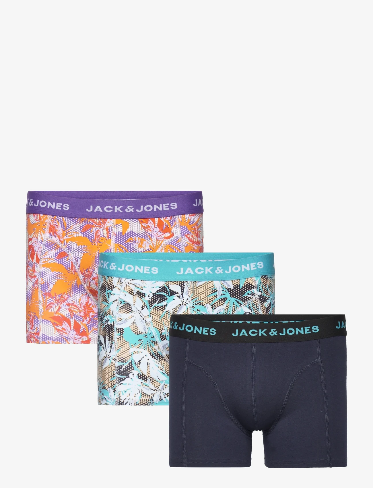 Jack & Jones - JACDAMIAN TRUNKS 3 PACK SN - de laveste prisene - navy blazer - 0