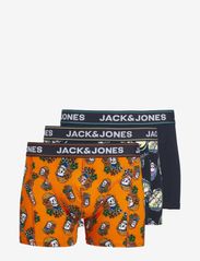 Jack & Jones - JACTRIPLE SKULL TRUNKS 3 PACK - najniższe ceny - navy blazer - 0