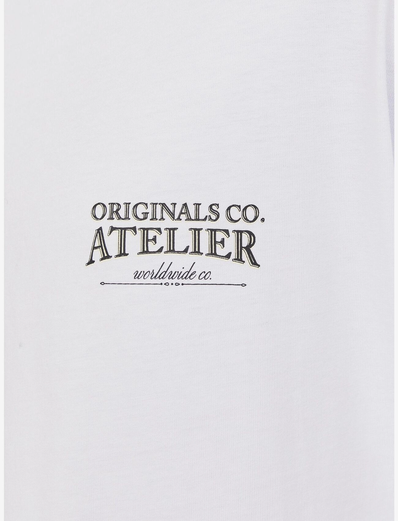 Jack & Jones - JORSANTORINI GRAPHIC TEE SS CREW NECK SN - bright white - 3