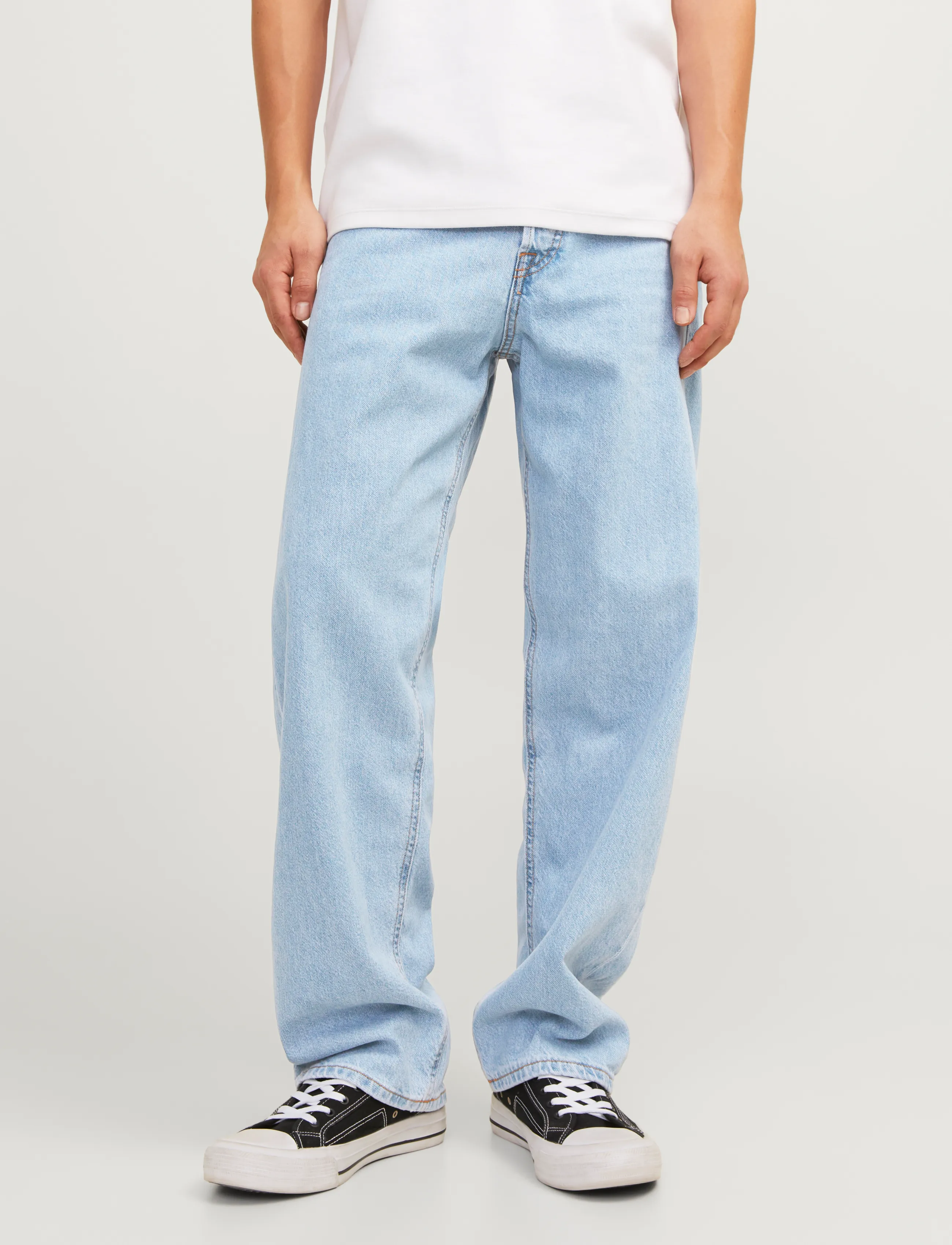 Jack & Jones JJIEDDIE JJBASIC SQ 738 NOOS - Teksad - BLUE DENIM / blue