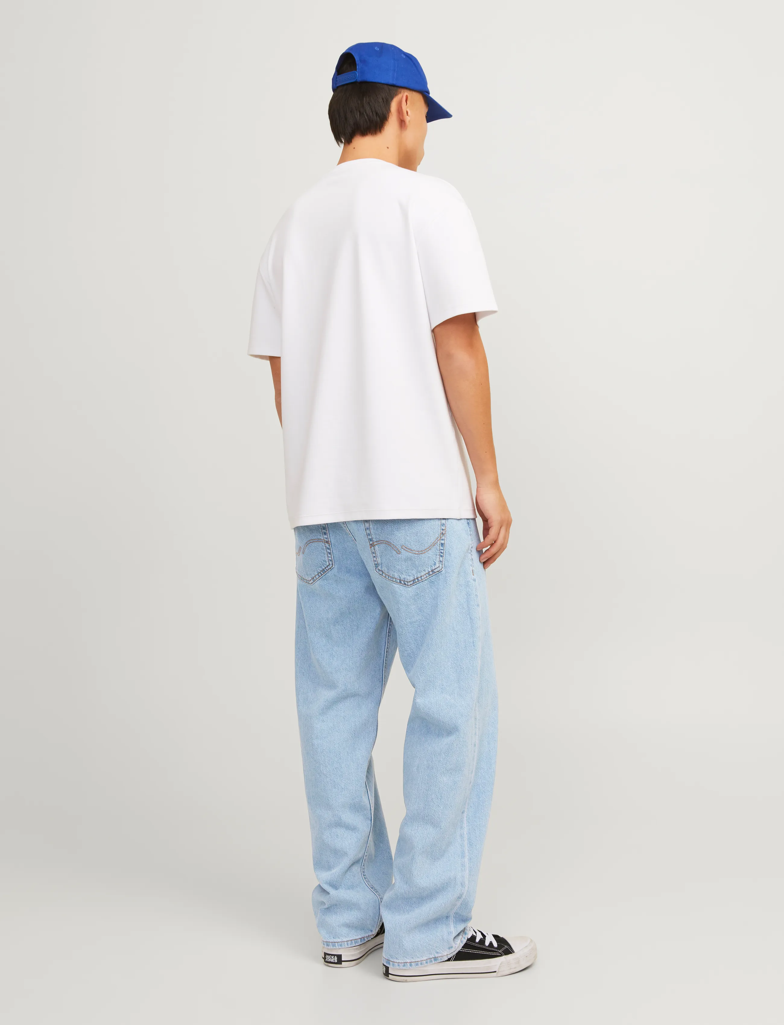 Jack & Jones - JJIEDDIE JJBASIC SQ 738 NOOS - blue denim - 3