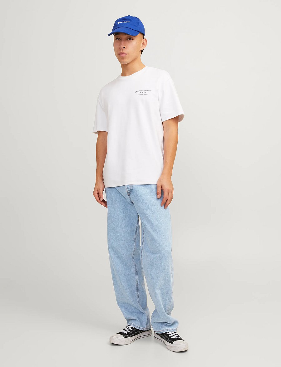 Jack & Jones - JJIEDDIE JJBASIC SQ 738 NOOS - blue denim - 4