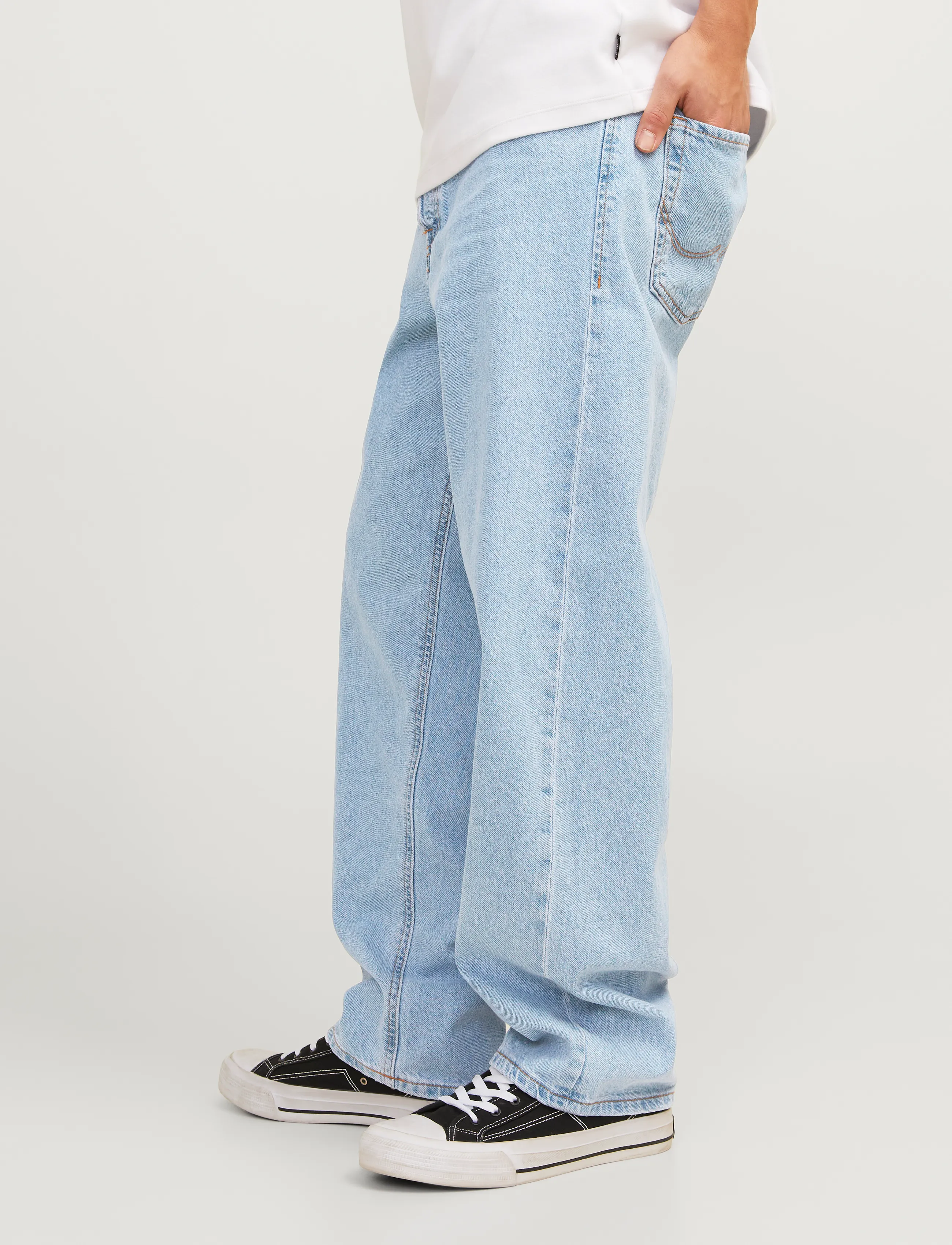 Jack & Jones JJIEDDIE JJBASIC SQ 738 NOOS - Kleidung - BLUE DENIM / blue