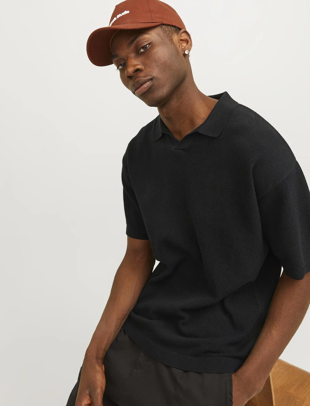 Jack Jones Jorlinen Blend Knit Ss Polo Sn Strickmode Boozt