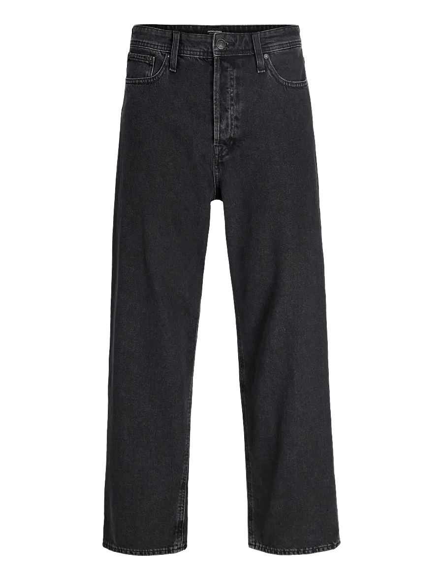 Jack & Jones - JJIALEX JJBASIC SQ 737 NOOS - loose jeans - black denim - 1