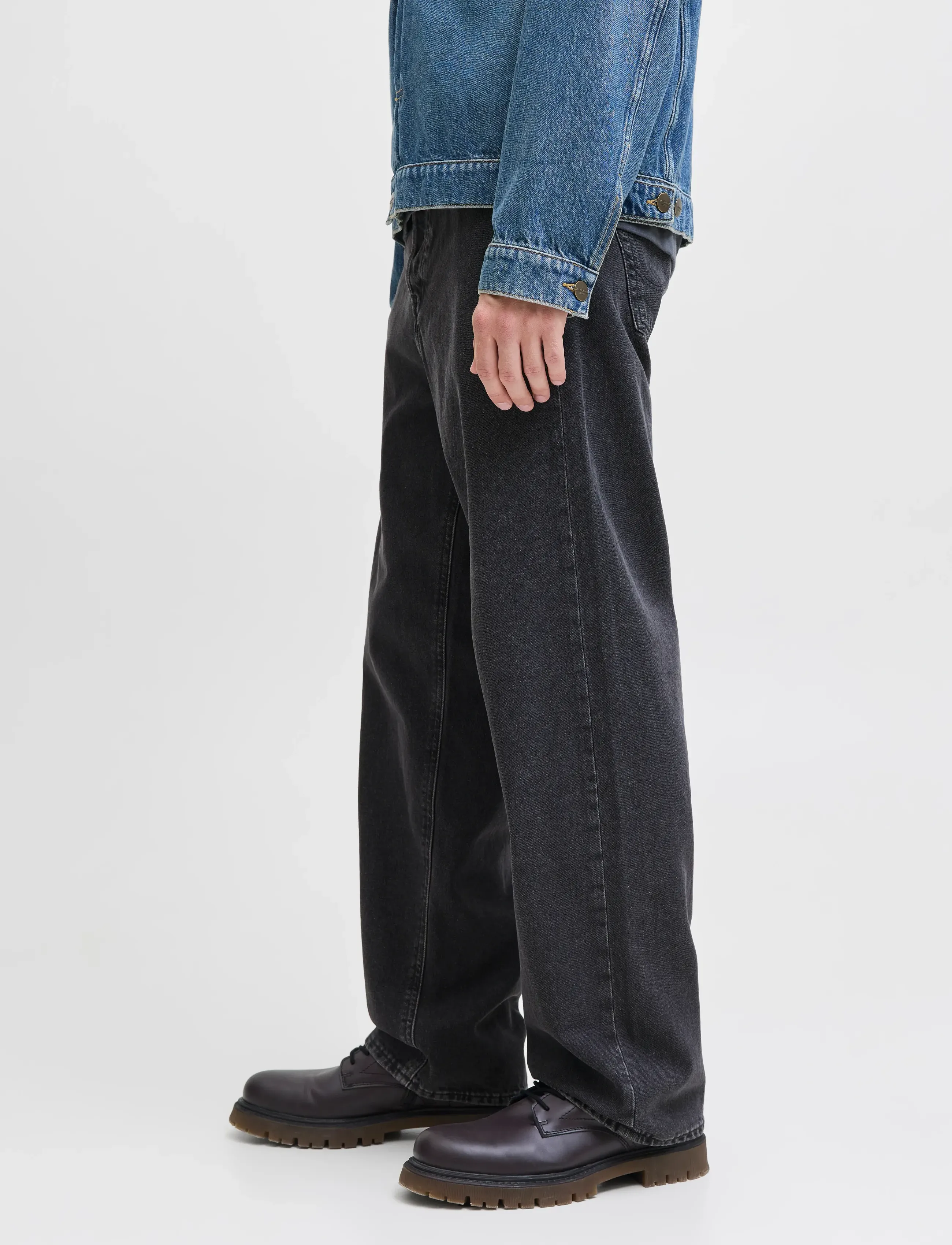Jack & Jones JJIALEX JJBASIC SQ 737 NOOS - Jeans - BLACK DENIM / black