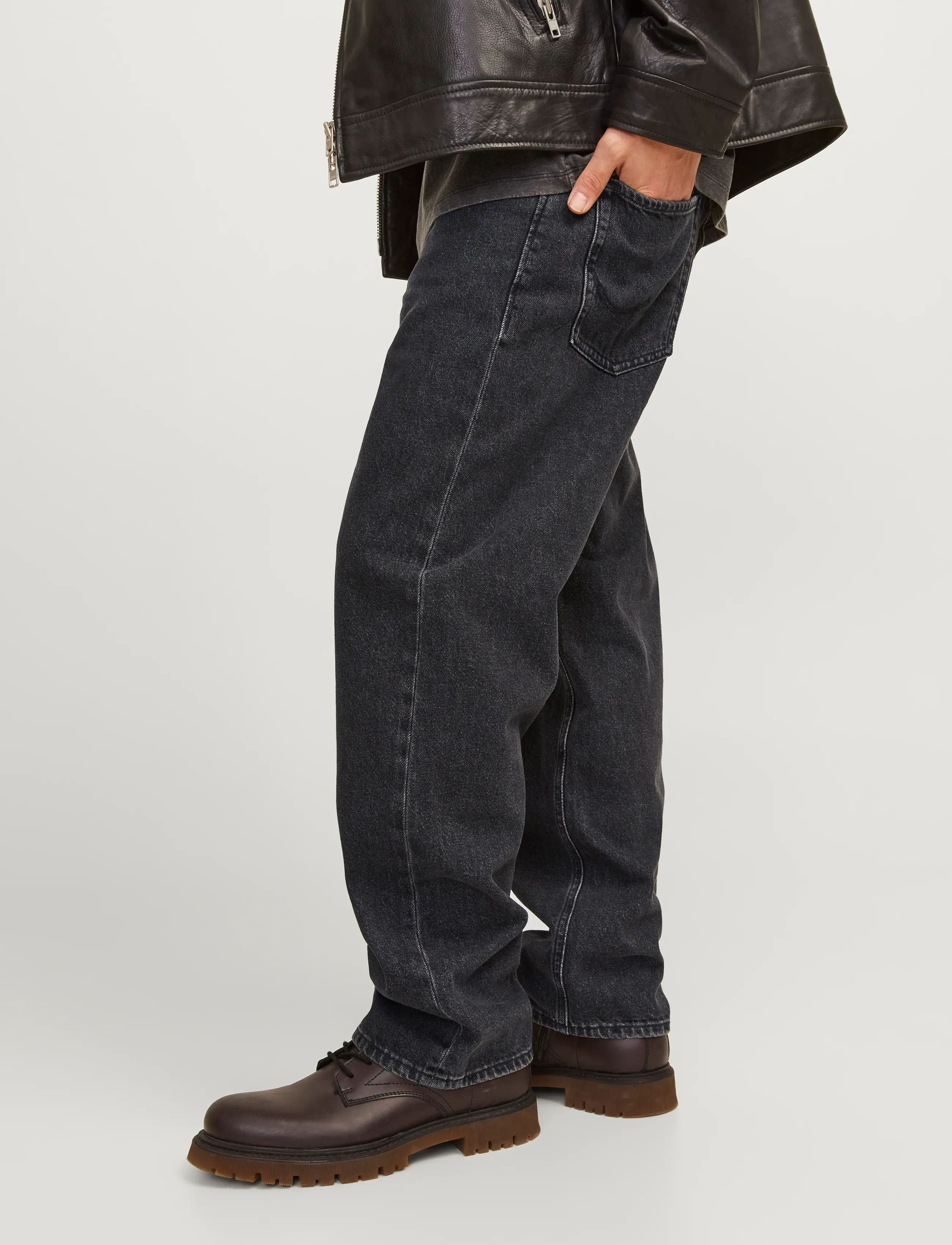 Jack & Jones - JJIEDDIE JJBASIC SQ 737 NOOS - black denim - 5