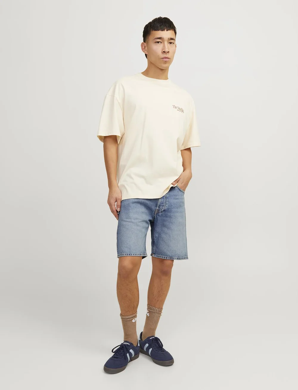 Jack & Jones - JJICHRIS JJCOOPER SHORTS SBD 920 SN - jeans shorts - blue denim - 4