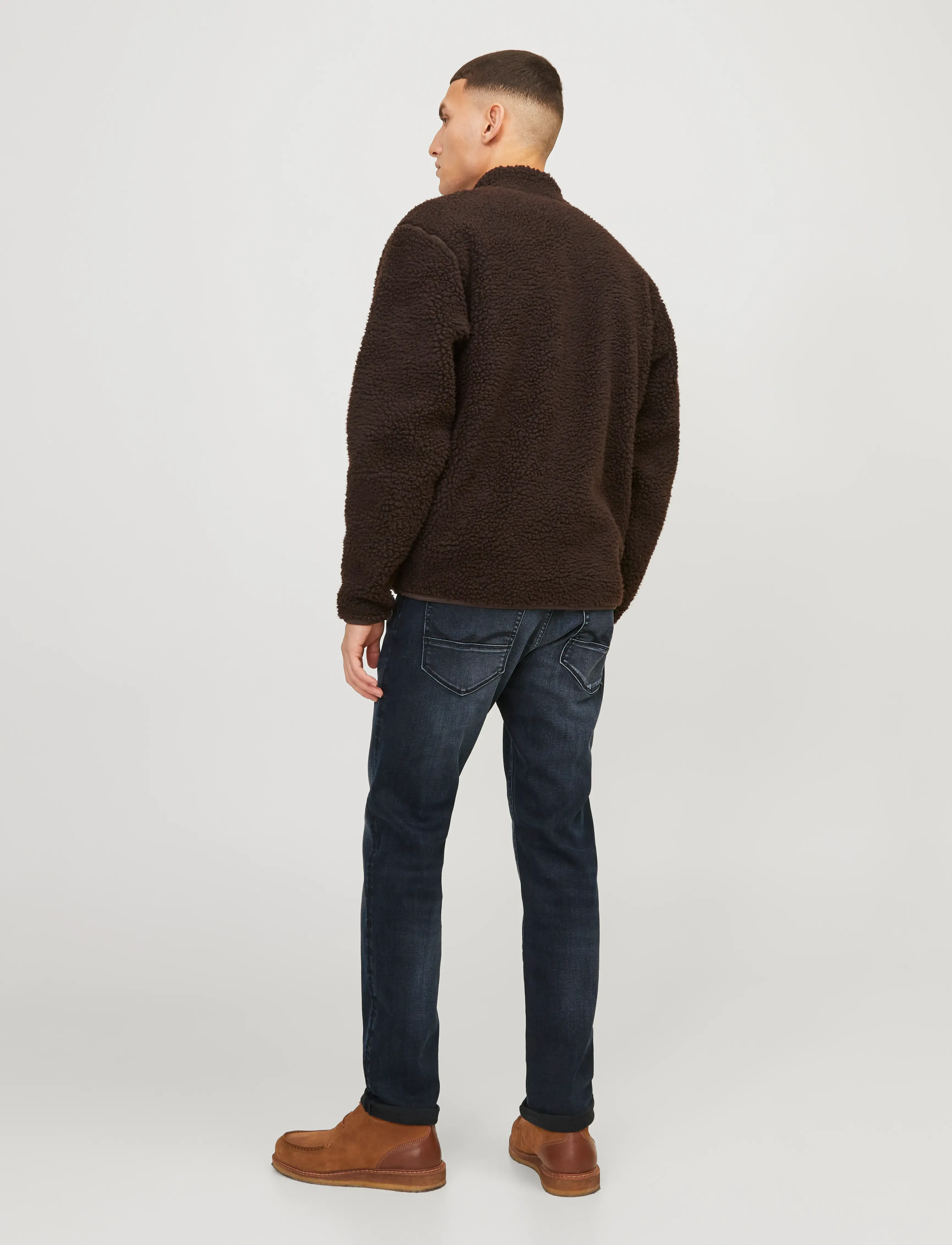 Jack & Jones - JJIGLENN JJFOX 50SPS CB 104 NOOS - slim jeans - blue denim - 3