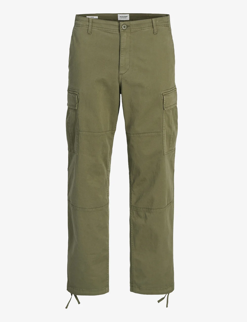 Jack & Jones - JPSTKARL JJHARLOW CARGO NOOS - cargobyxor - dusty olive - 1