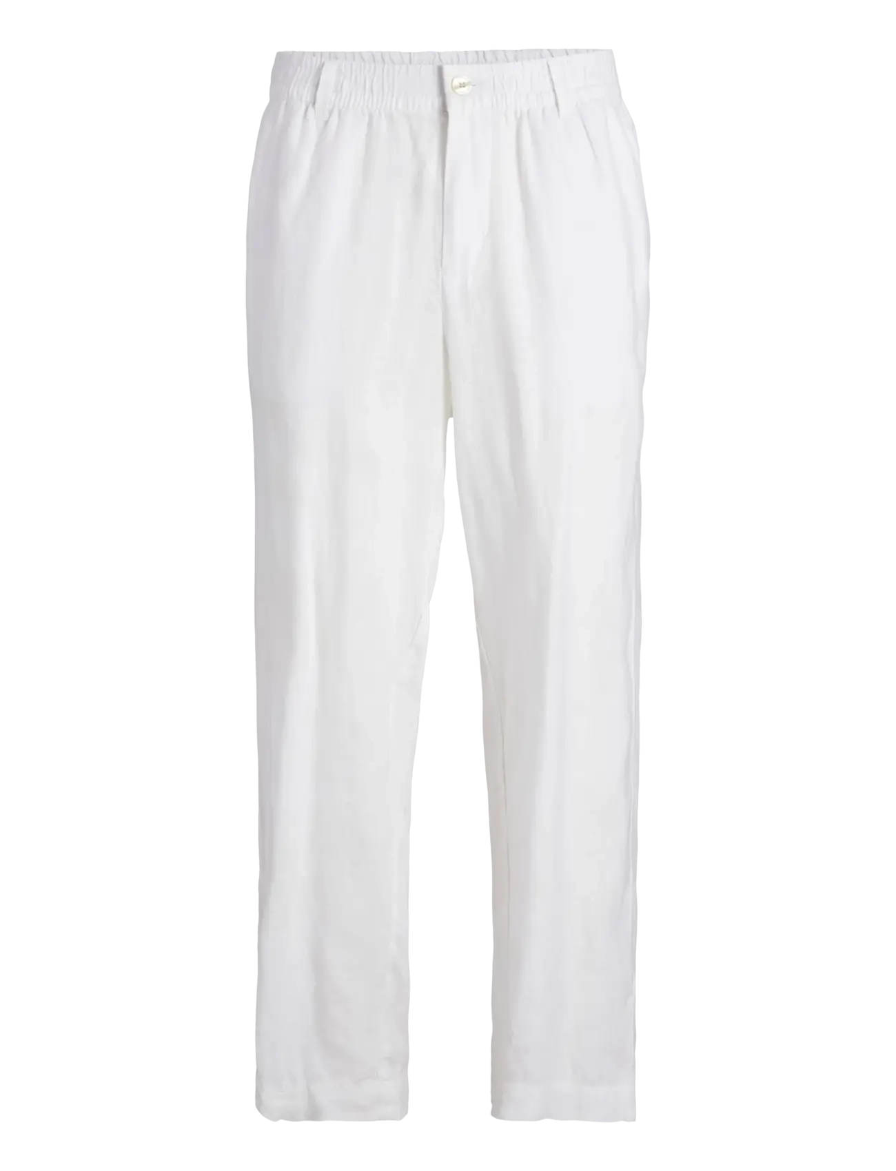 JACK & JONES Jpstkarl Lawrence Linen Chino Sn Weiß - XL - Herren