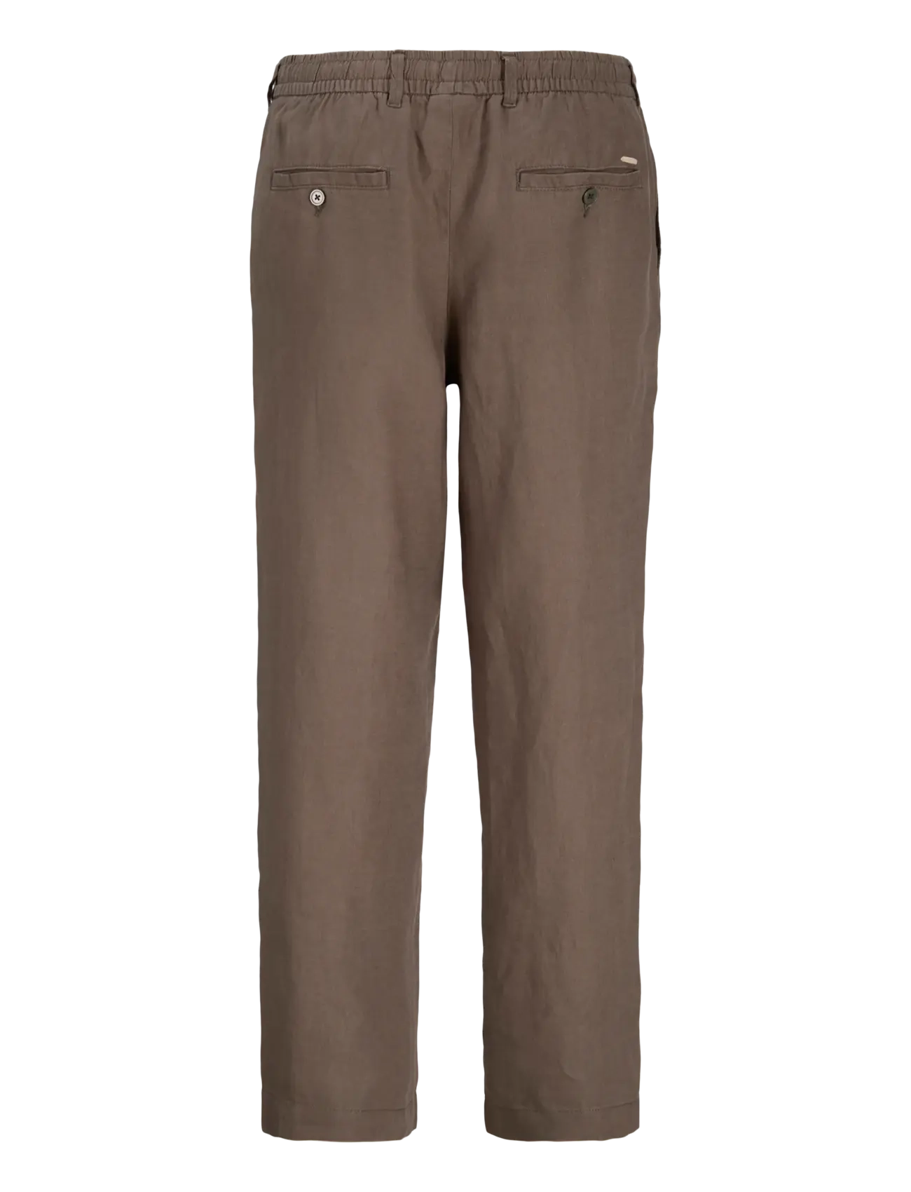 Jack & Jones - JPSTKARL LAWRENCE LINEN CHINO SN - hørbukser - morel - 2
