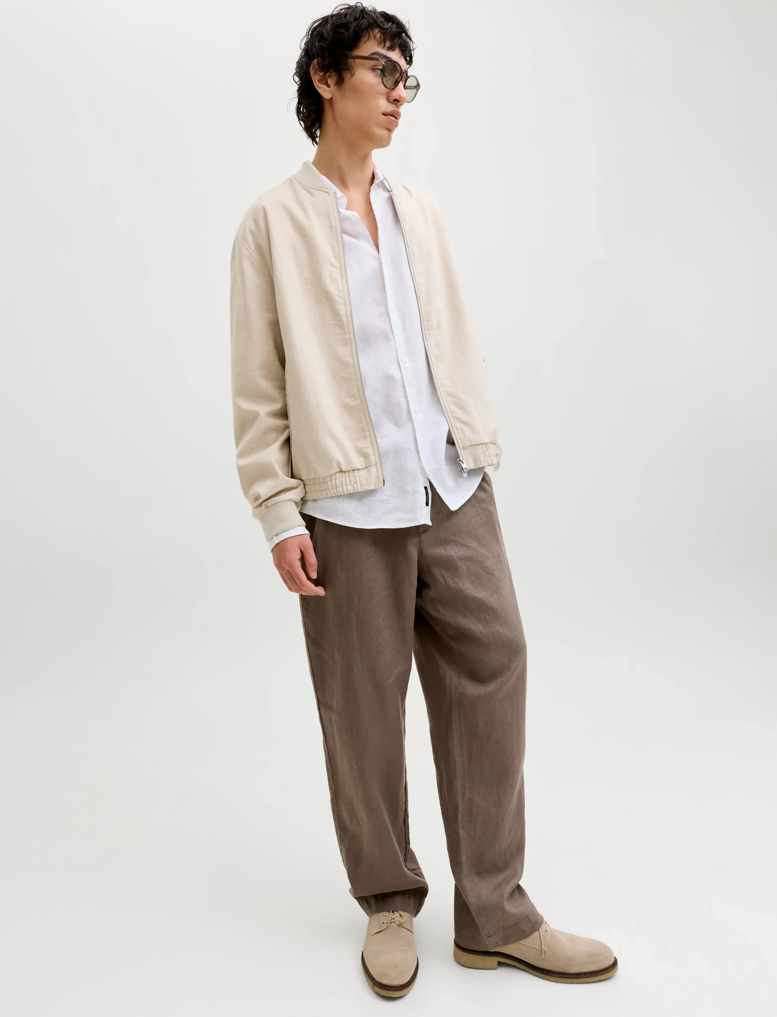 JACK & JONES Jpstkarl Lawrence Linen Chino Sn byxor herr – bild 5