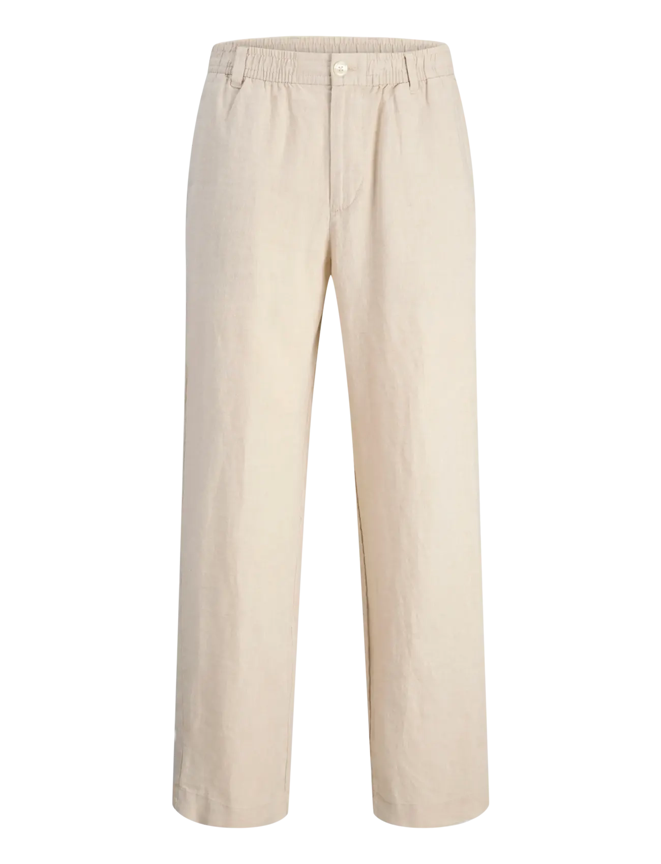JACK & JONES Jpstkarl Lawrence Linen Chino Sn Beige - XL - Herren