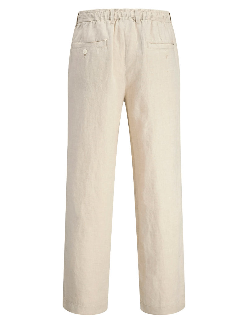 Jack & Jones - JPSTKARL LAWRENCE LINEN CHINO SN - linased püksid - silver lining - 2