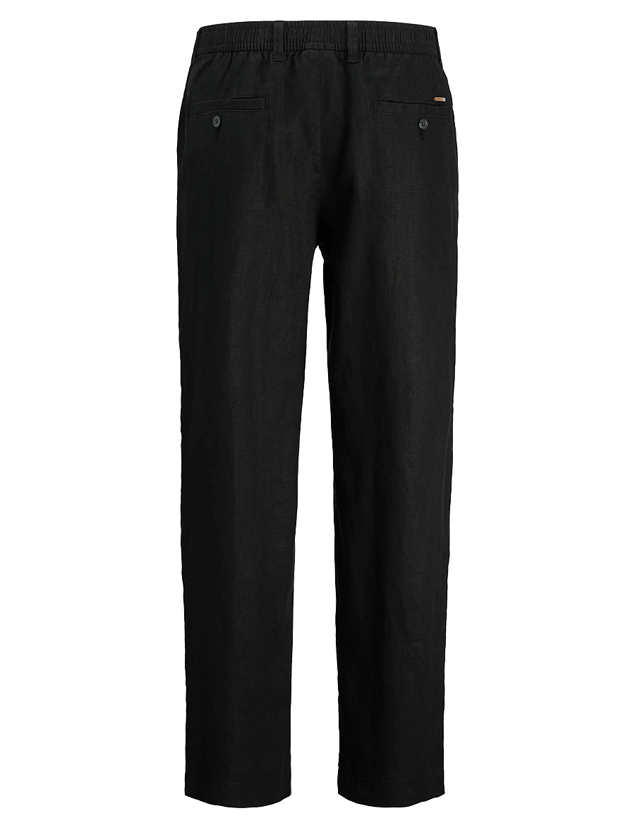 Jack & Jones - JPSTKARL LAWRENCE LINEN CHINO SN - leinenhosen - tap shoe - 2