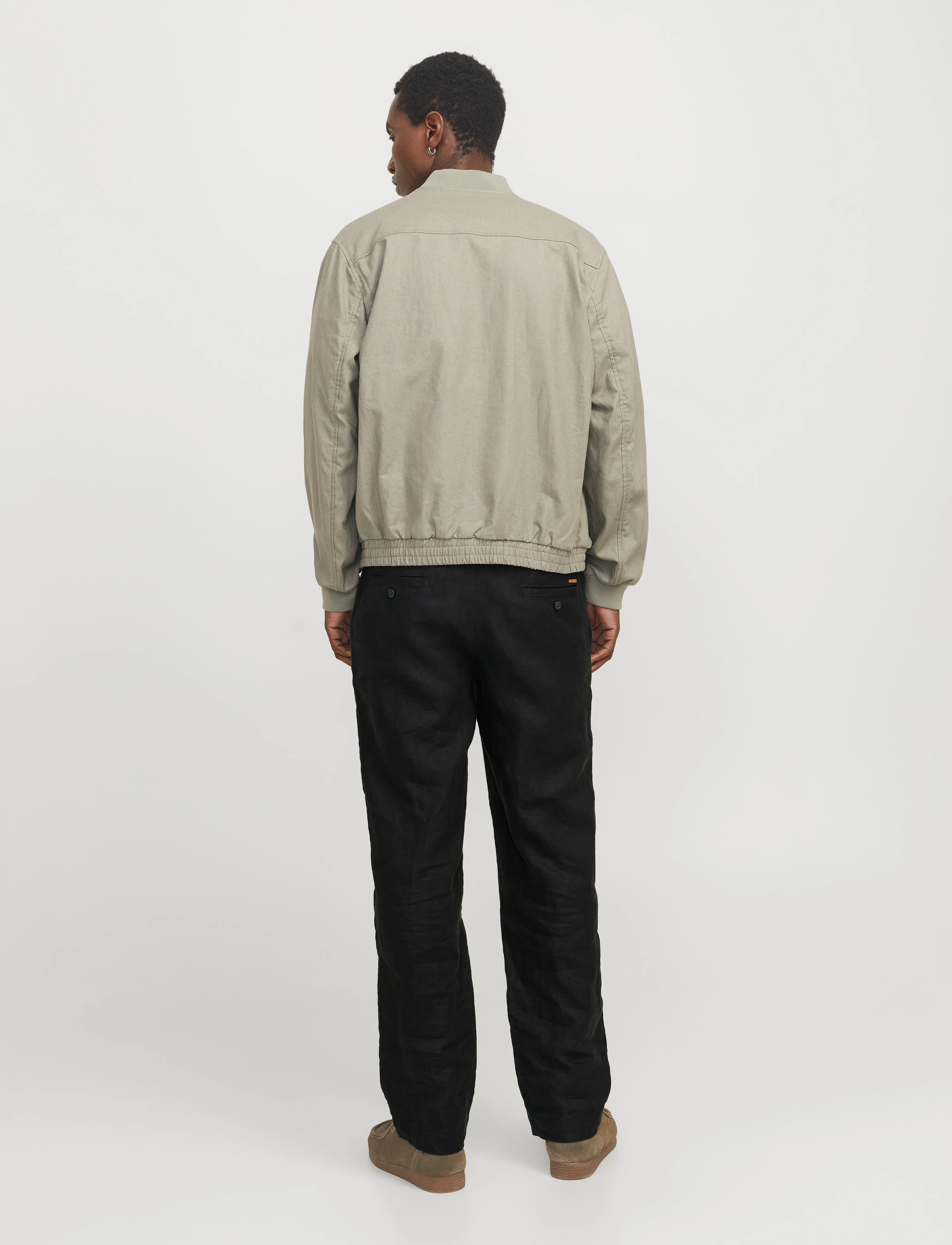 Jack & Jones - JPSTKARL LAWRENCE LINEN CHINO SN - leinenhosen - tap shoe - 3