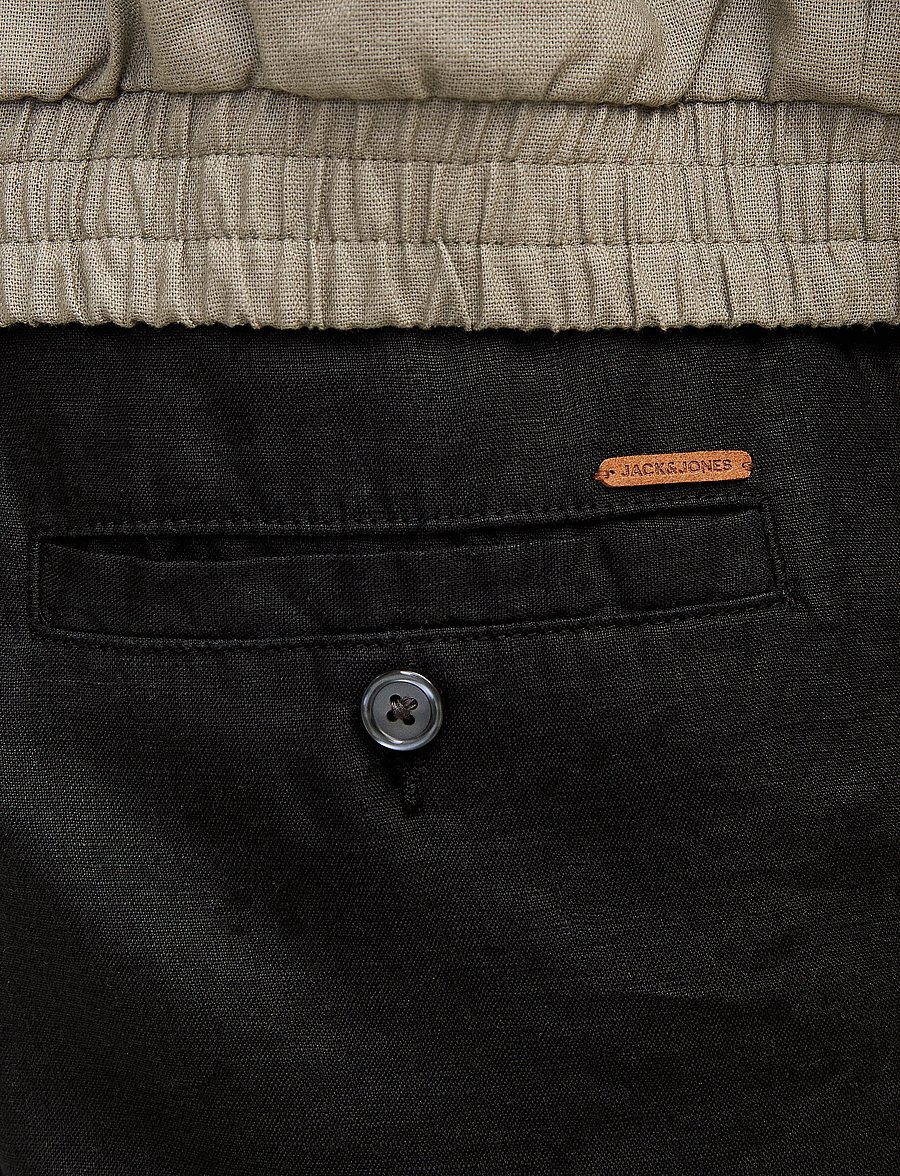 Jack & Jones - JPSTKARL LAWRENCE LINEN CHINO SN - leinenhosen - tap shoe - 5