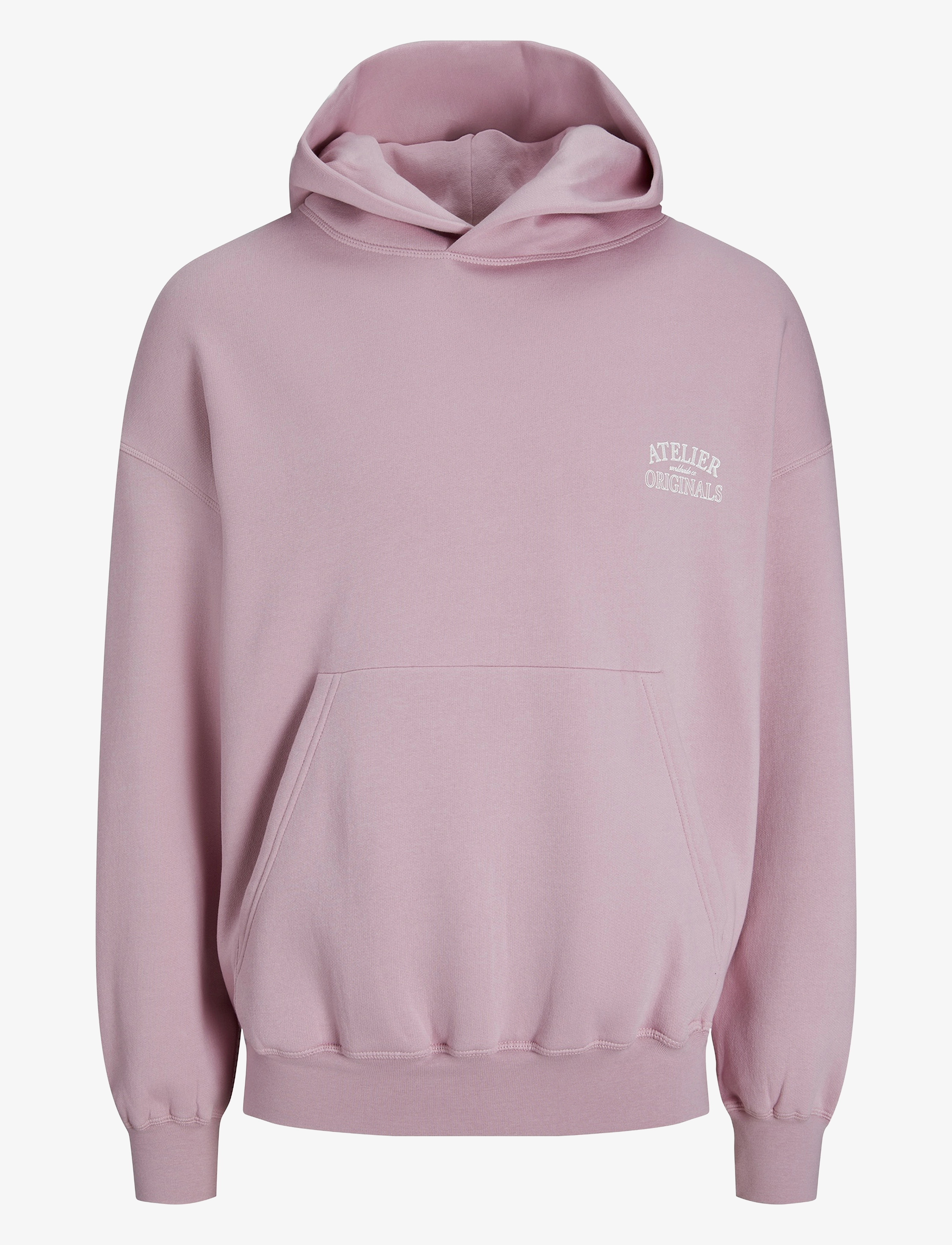 Jack & Jones - JORSANTORINI GRAPHIC SWEAT HOOD SN - pink nectar - 1