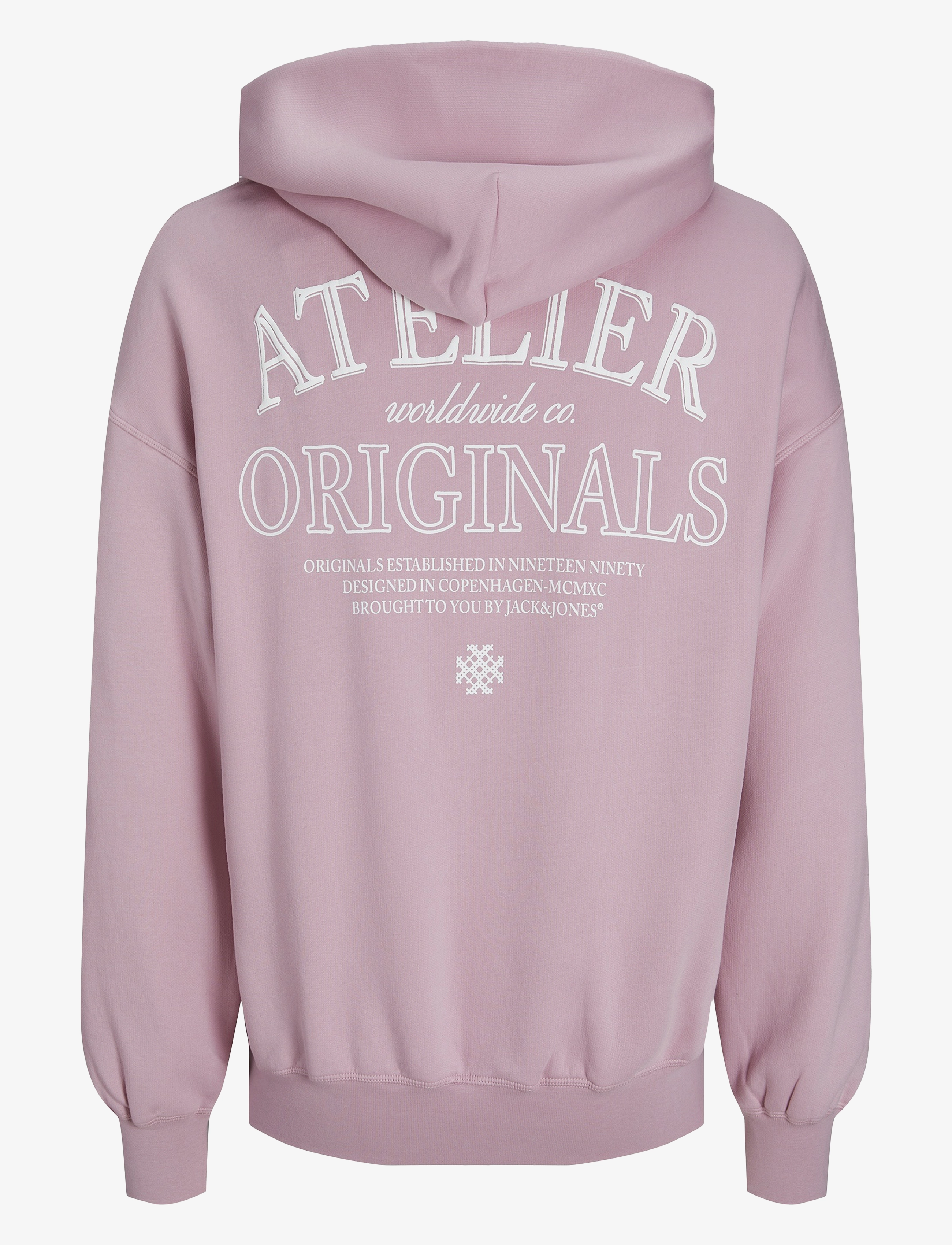 Jack & Jones - JORSANTORINI GRAPHIC SWEAT HOOD SN - pink nectar - 2