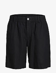 Jack & Jones - JPSTBILL JJLAWRENCE LINEN SHORT LN - linen shorts - black onyx - 1