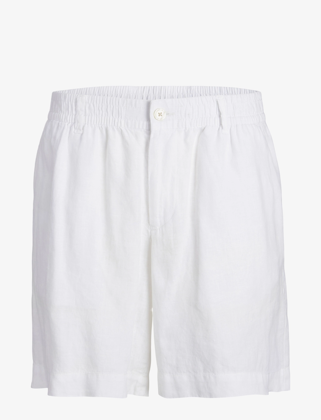 JACK & JONES Jpstbill Lawrence Linen Shorts Srt Ln Weiß - L - Herren