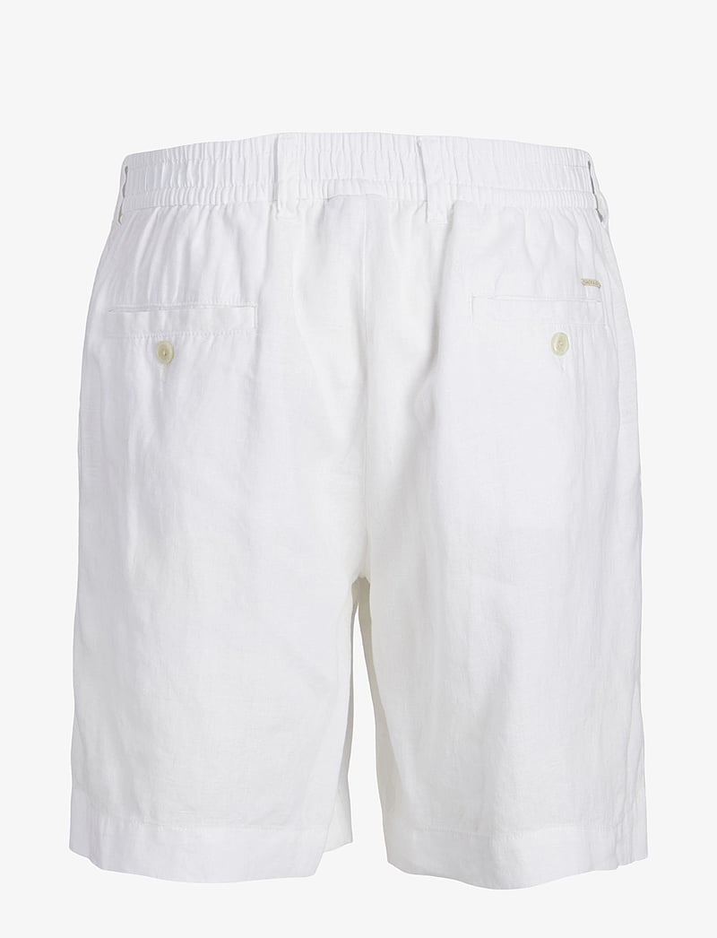 Jack & Jones - JPSTBILL JJLAWRENCE LINEN SHORT LN - linneshorts - bright white - 2
