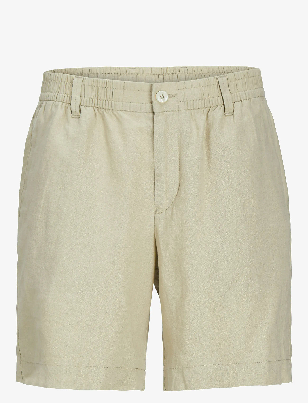 Jack & Jones - JPSTBILL JJLAWRENCE LINEN SHORT LN - leinen-shorts - fields of rye - 1