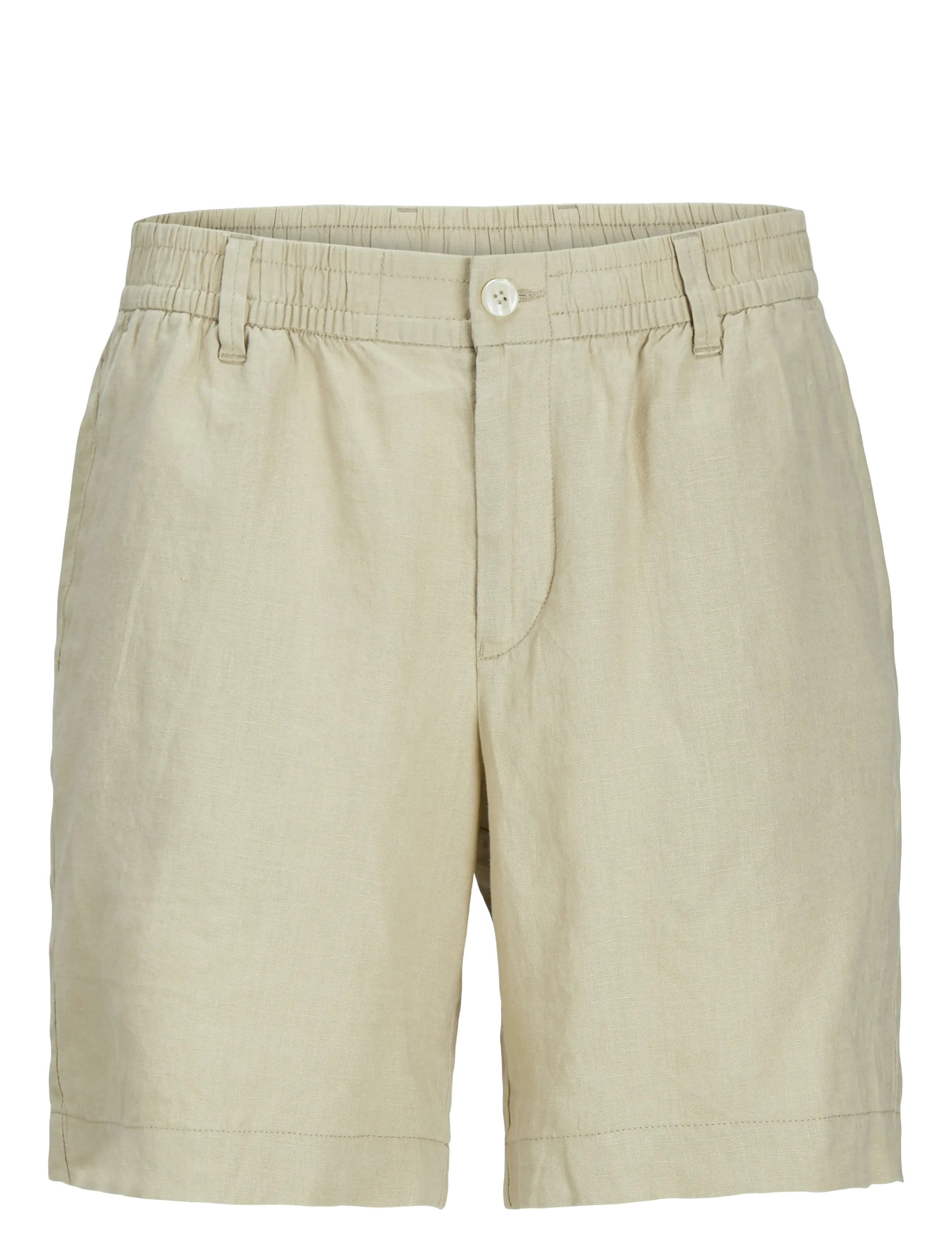 Jack & Jones JPSTBILL LAWRENCE LINEN SHORTS SRT LN - Shorts - FIELDS OF RYE / beige