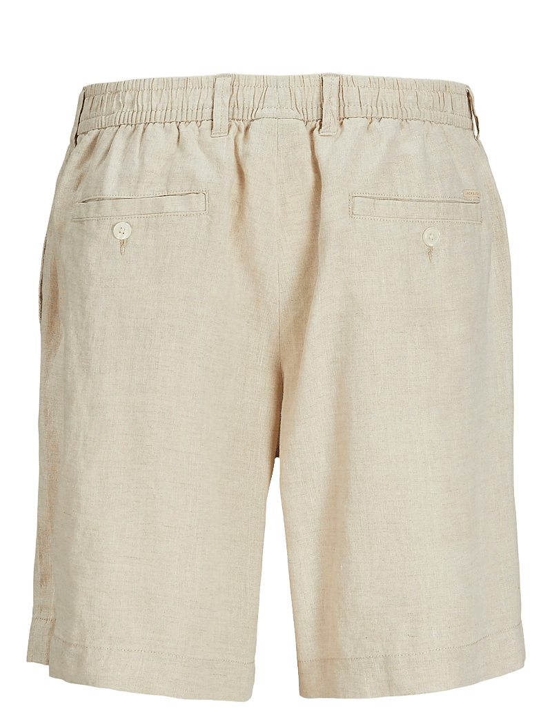 Jack & Jones - JPSTBILL JJLAWRENCE LINEN SHORT LN - leinen-shorts - silver lining - 2