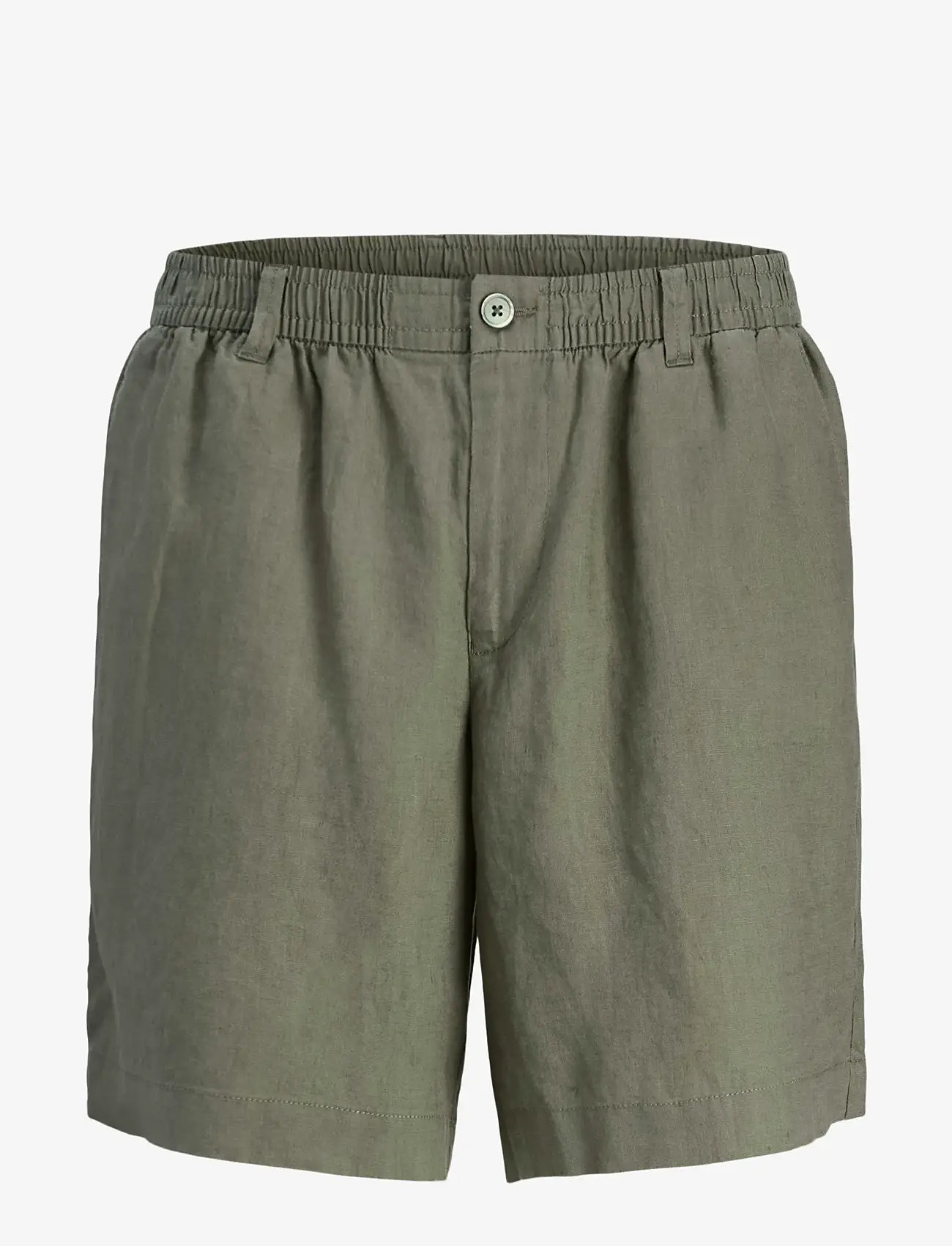 Jack & Jones - JPSTBILL LAWRENCE LINEN SHORTS SRT LN - linneshorts - tea leaf - 1