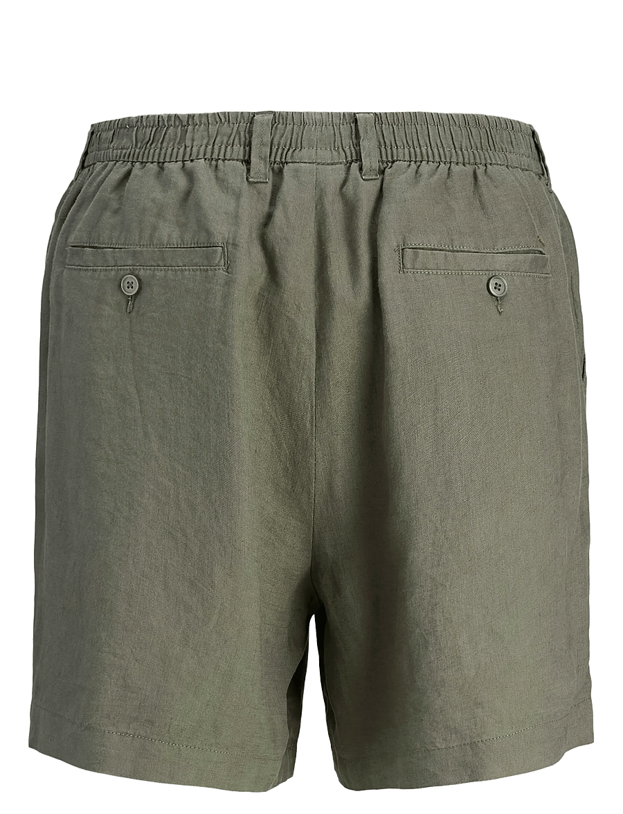 Jack & Jones - JPSTBILL LAWRENCE LINEN SHORTS SRT LN - linased lühikesed püksid - tea leaf - 2