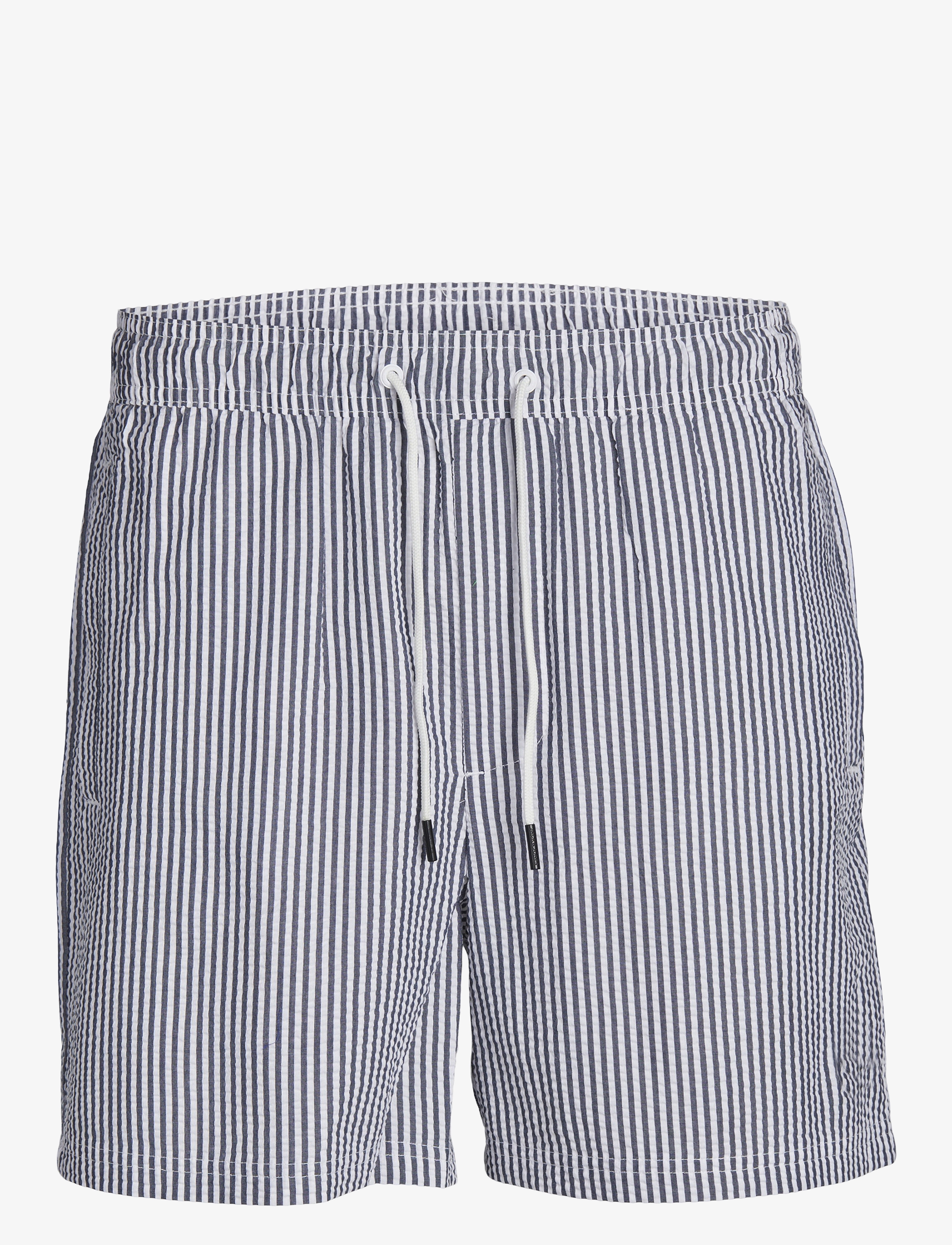 Jack & Jones - JPSTFIJI JJSWIM SEERSUCKER SS24 LY - navy blazer - 1