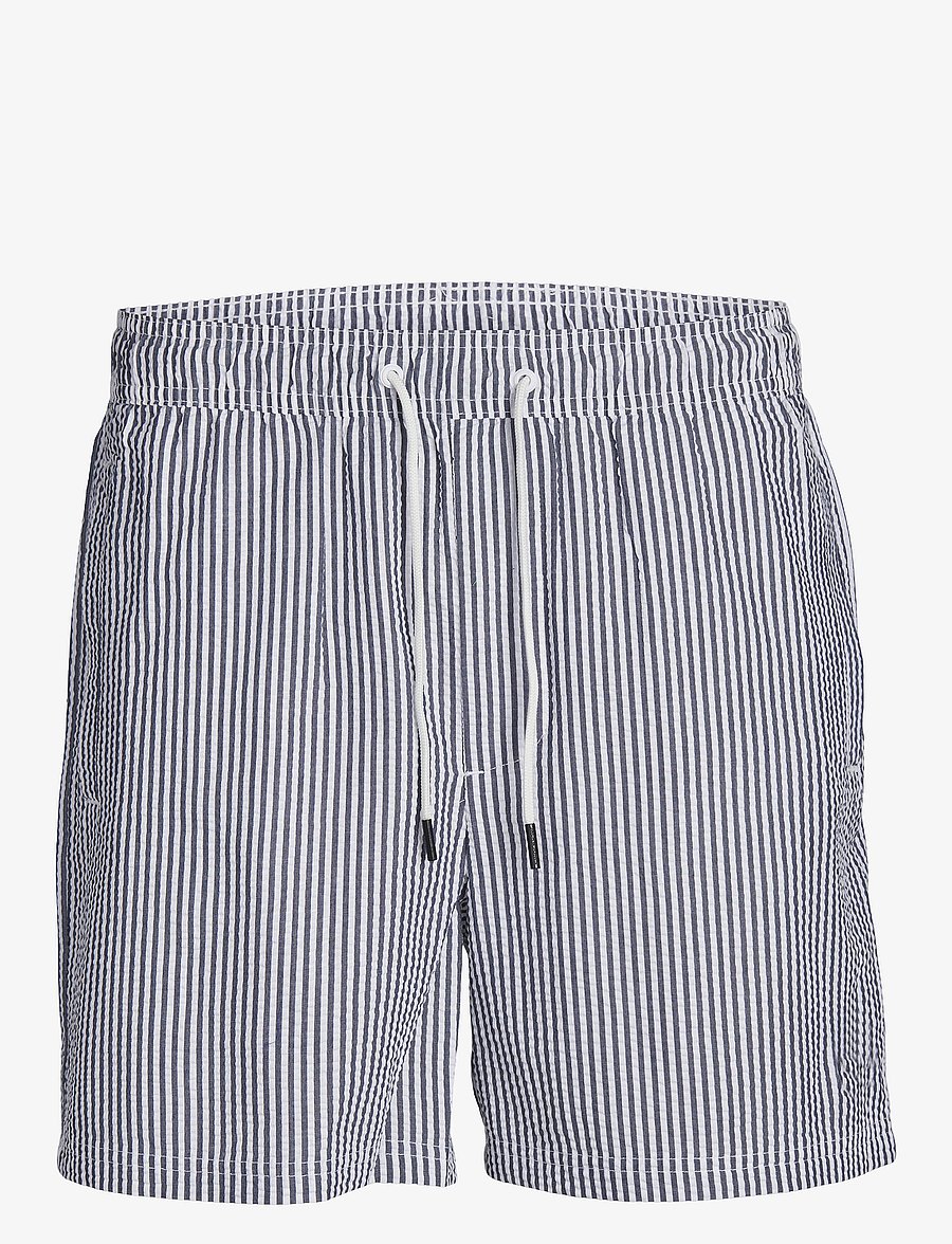 Jack & Jones - JPSTFIJI JJSWIM SEERSUCKER SS24 LY - navy blazer - 1