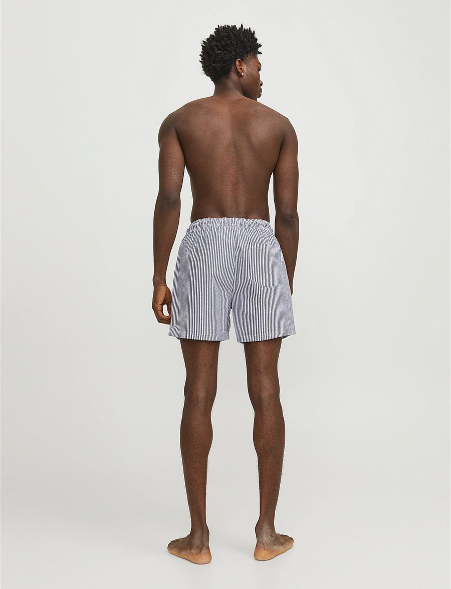 Jack & Jones - JPSTFIJI JJSWIM SEERSUCKER SS24 LY - navy blazer - 3