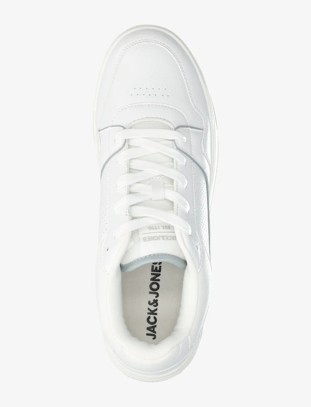 Jack & Jones - JFWLONDON PU NOOS - madala säärega tossud - white - 4
